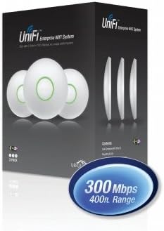 Ubiquiti Networks UniFi AP Enterprise WiFi System UAP-3 (Pack of 3)