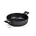 Moneta 0001850228 Etnea - Tegame 2 Manici, Nero, 28 cm