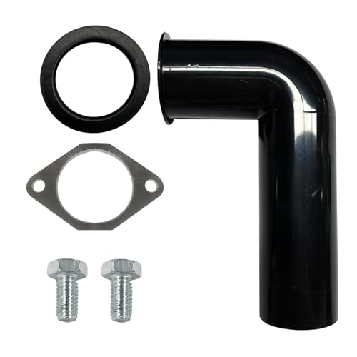 Garbage Disposal Drain Elbow Replacement for Moen Garbage Disposal Drain And Gasket Kit with 1.5 Elbow Flange Gasket and Two Screws