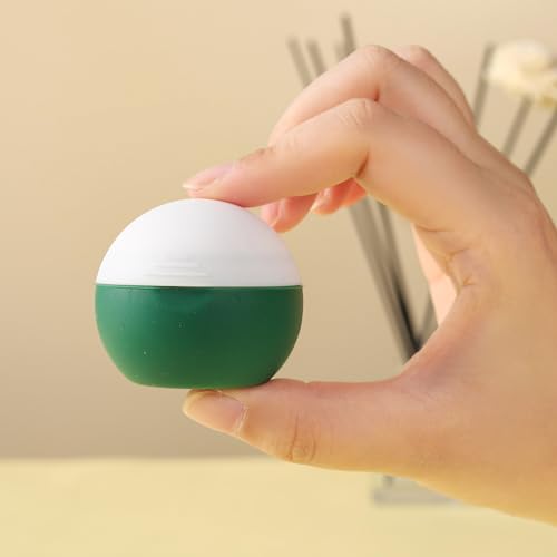 Image of Depoza Travel Size Toiletries, Silicone Cream Jars for Travel Bottles, TSA Approved Jars with Leak-Proof Box, Accessories for Cosmetic, Face, Body, Hand Cream