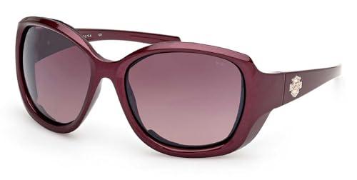 Harley-Davidson Women's Lightning Ride Sunglasses, Pearlized Purple Frames