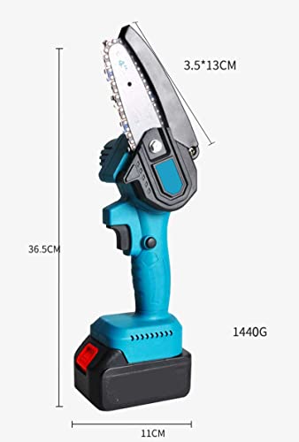 WallDector Mini -selloser Kettensäge, 4 -Zoll -Bequeme Handkettensäge eignen Sich für Outdoor -Protokollierung von… – Bild 4