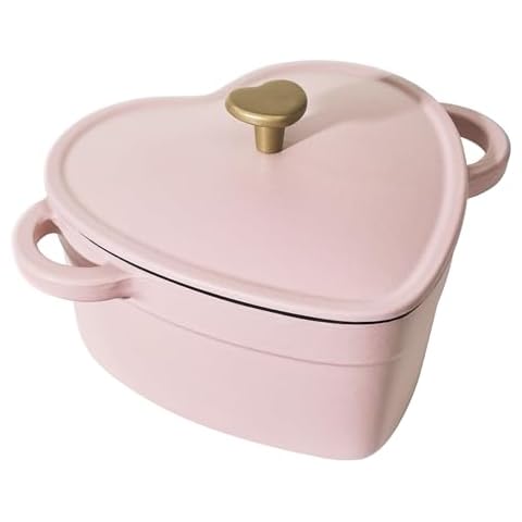WipeO Cast Iron Heart Dutch Oven Cover