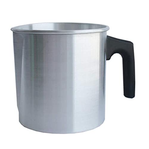 YLUP Kleiner hitzebeständiger Metallbehälter, hochwertiger Kerzentopf, Aromatherapie-Wachsbecher High-End-Kerzentopf Aromatherapie-Wachsbecher Messbecher Cover