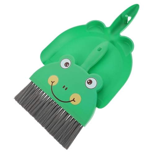 FIXOSHEE Mini Kehrschaufel und Besen Set Kleine Detailreiche Tischfeger mit Dichtem Kratzfreiem Borstenmaterial Kompakt für Haushalt Auto Haustierpflege und Desktop Reinigung