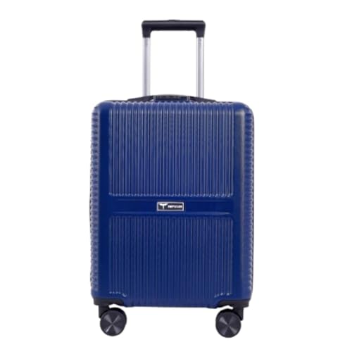 Impulse Urban Polycarbonate (PC) Trolley Bag for Travel Small Cabin Check in, Luggage Bag Hard Case with 8 Wheels 360 Degree Wheeling System (Blue, Small)