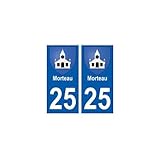 morteau dentiste 25 Morteau blason autocollant plaque immatriculation stickers ville