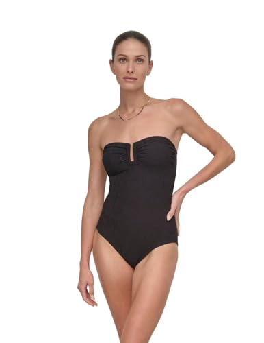 Recopilación de Dkny Be Tempted que puedes comprar esta semana. 46 DKNY - Traje de baño de una Pieza con Alambre en U para Mujer con Control de Abdomen