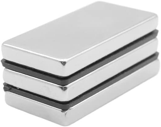 1-20 個 40x20x5mm 方形強力ネオジム磁石 40*20*5mm ストリップ強力な NdFeB 磁気 40mmx20mmx