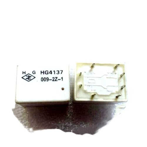Relais HG4137 009-2Z-1 9V à double contact pour une commutation électrique stable