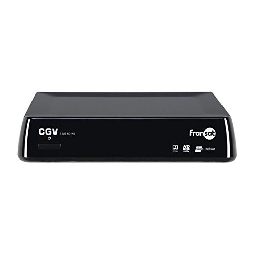 CGV ESAT HD-W4 Récepteur Satellite HD Noir