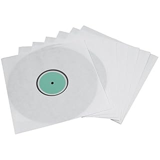 Hama Pochettes intérieures pour vinyles (pour 33 tours, 10 pièces, 30,5 x 30,3 x 0,3) Blanc - Les Beatles, Paul McCartney, John Lennon, RIngo Starr, George Harrison Hama Pochettes intérieures pour vinyles (pour 33 tours, 10 pièces, 30,5 x 30,3 x 0,3) Blanc – Image 2