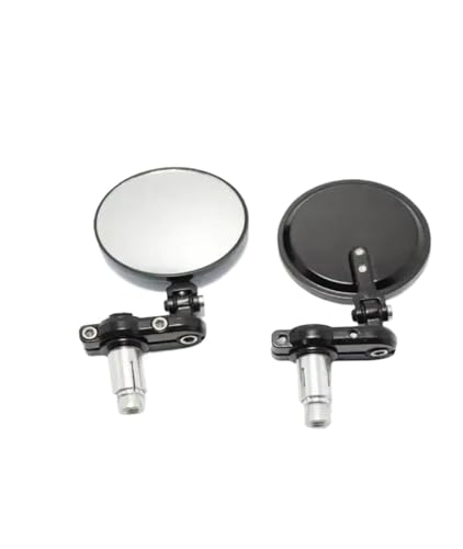 Rétroviseurs Universels Moto Guidon 22mm Pliables pour une Sécurité et Vision Maximale