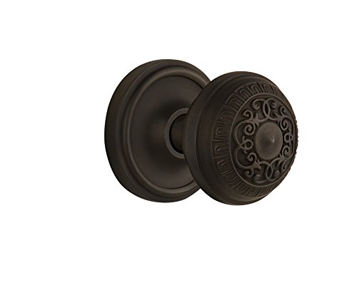 80% Off Discount Nostalgic Warehouse Classic Rosette with Egg & Dart Door Knob, Privacy - 2.75", Oil-Rubbed Bronze