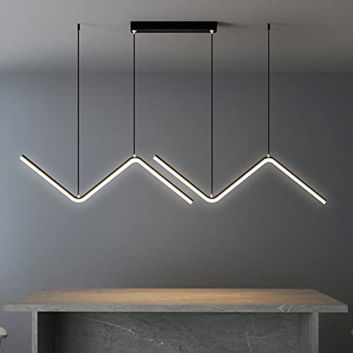 Suspension noire moderne Bellastein pour illuminer votre table basse