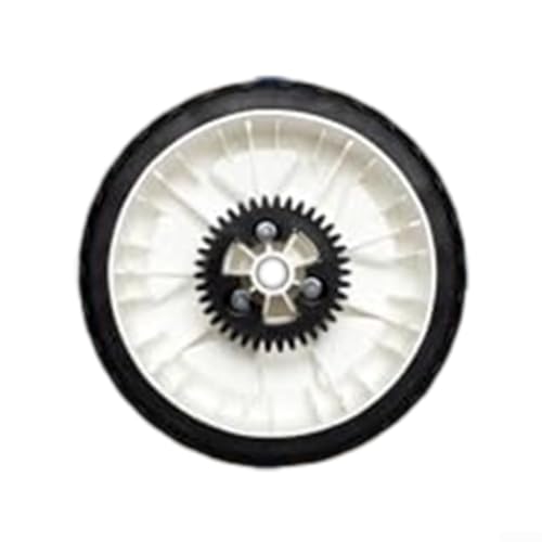 Roue arrière de rechange Toro de 20,3 cm pour tondeuses poussées de 55,9 cm avec plastique et engrenage à 38 dents, convient aux modèles 20332, 20333, 20334 (1 pièce)