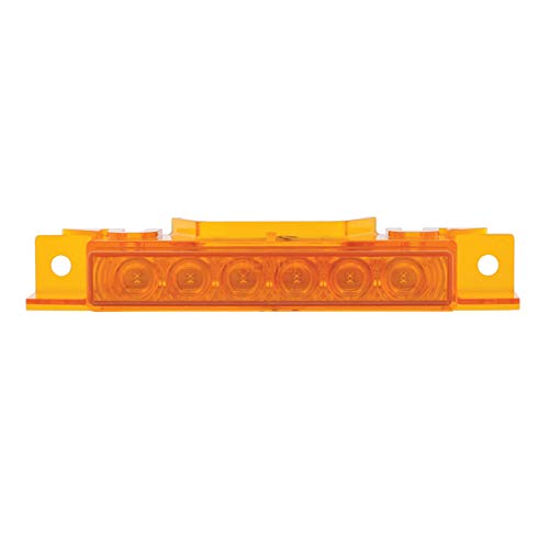 6 LED Volvo VNL Cab Light - Ámbar LED/Ámbar Lente miniatura 3
