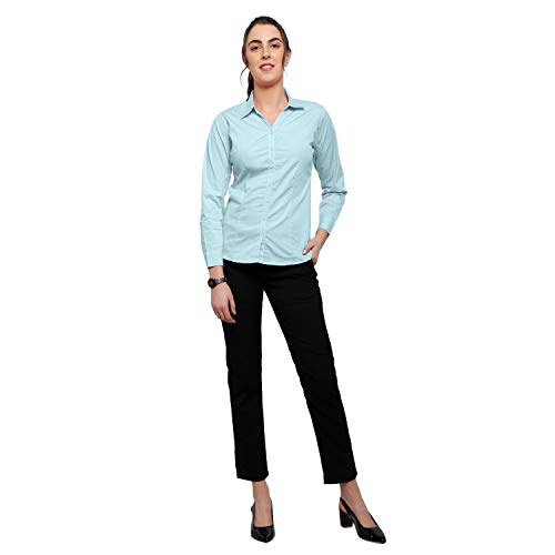 Image of Blue RoninWomen Stylish Western Official Formal Shirts for Women Regular fit Shirts for Women