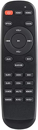 auvisio Soundsystem: 6-Kanal-3D-Soundbar, 5.1-Surround-Sound, Bluetooth 5, HDMI, 310 Watt (Soundanlage, 5 1 Lautsprecher, HiFi Verstärker) – Bild 6