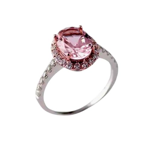 Bague de fiançailles saphir rose et moissanite en argent pour sublimer votre quotidien