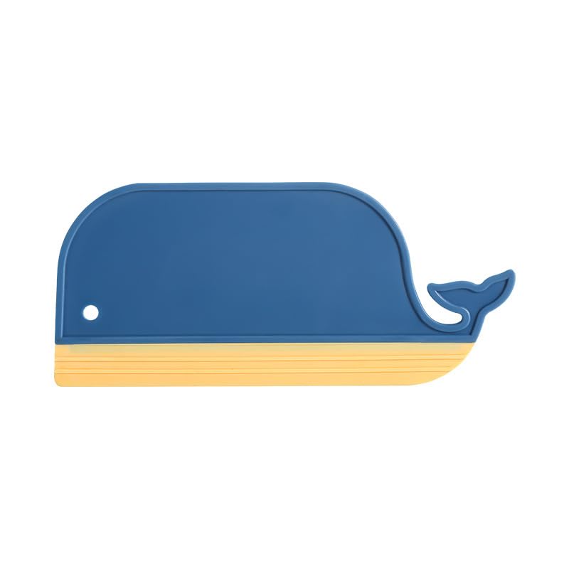 Raclette de douche avec lame en silicone pour miroir de salle de bain et vitre