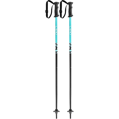 LEKI Kinder Rider Skistöcke, darkblue-Light Turquoise-White, 70cm – Ansicht 1
