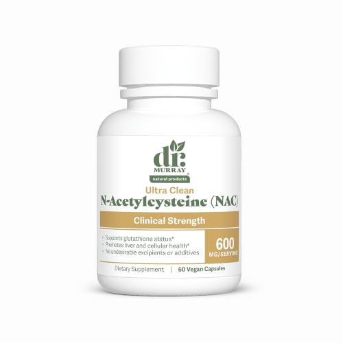 Dr. Murray Natural Products DM-NAC-600-60 N-Acetylcysteine Supplement