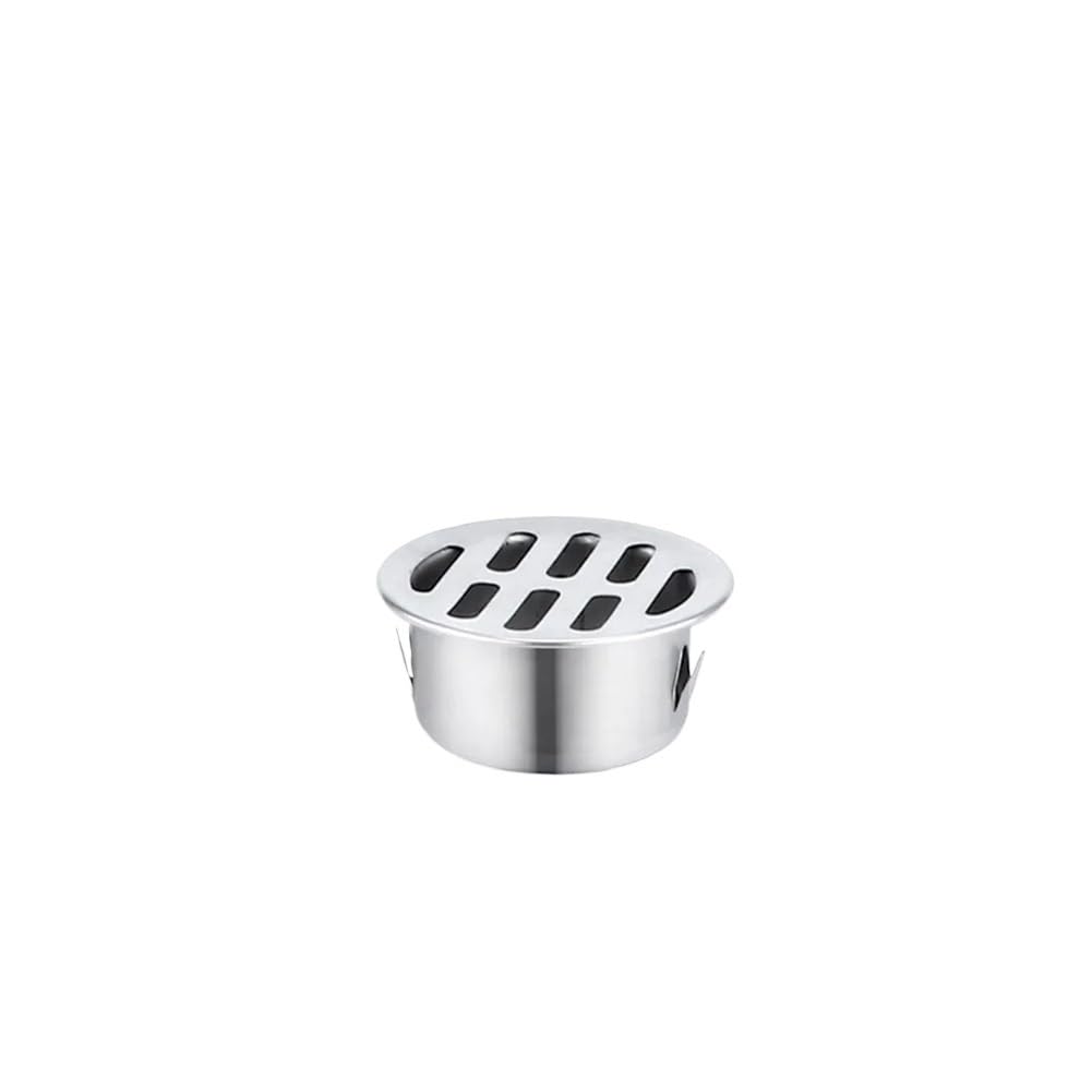 Jobaojiang 50Mm 1 Pc Bathroom Drain Cover Balcony Drainage Stopper Plug Garden Outdoor Roof Anti-Blocking Hair Catcher Floor Strainer(50Mm)