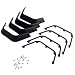 LAFEINA 1/10 Scale Fender Flares for 1:10 RC Rock Crawler Axial SCX10 RC4WD Gelande II D90 D110 Body Shell Parts
