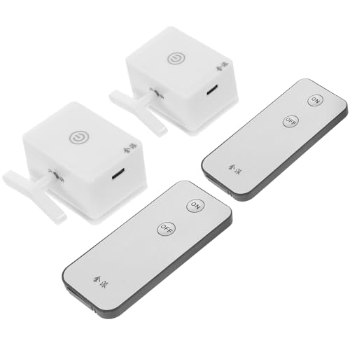 Télécommande sans fil pour éclairage domestique Operitacx pack de 2