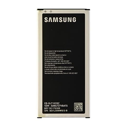 Batteria Originale Bulk Samsung - 3300 mAh con Carica Rapida 2.0 Per Samsung Galaxy J7 2016 - Senza Scatola