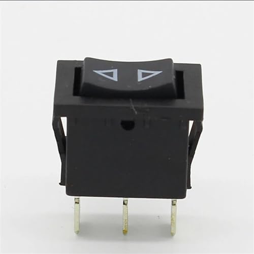 Interruptor basculante momentáneo de 3 pines para proyectos eléctricos, pack de 20 unidades