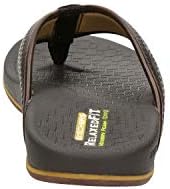 Skechers mens Pelem Emiro Flat Sandal, Chocolate, 11 US | Image 4