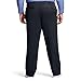 IZOD Men's Big-and-Tall American Chino Double-Pleated Pants, Navy, 52W x 32L