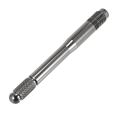 X Autohaux A22011400UX0314 2Pcs Car Stainless Steel Wheel Hangers Alignment Pin Tire Studs Tool M12X1.5 Titanium Tone thumb #3