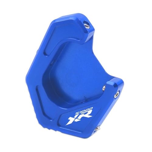 Plaque support béquille BMW S1000XR extension en aluminium usiné Black-1 - 7