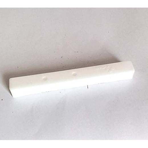 Ventilation Purpose Fixed Louver White 6mm 12 Pcs