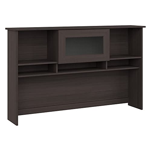 Bush Furniture Cabot 60W Hutch, Heather Gray #TOP3