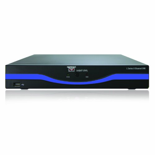 Night Owl Security L-DVR8-5GB 8-Channel 960H DVR with 500GB HDD HDMI Output and Free Night Owl Lite App (Black)