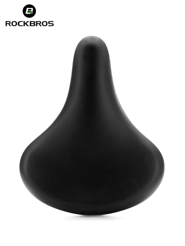 ROCKBROS Kids Bike Seat Cusion Comfort Youth Replacement Saddle Kids Bicycle Seat Waterproof, Enhance Young Little Rider Child Bike Seat for Boys and Girls Gifts for MTB & Road 16\" to 24\" (No Clamp)