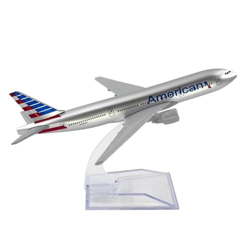 Modelo Boeing 777 American Airlines 1/400 en aleación con soporte de colección