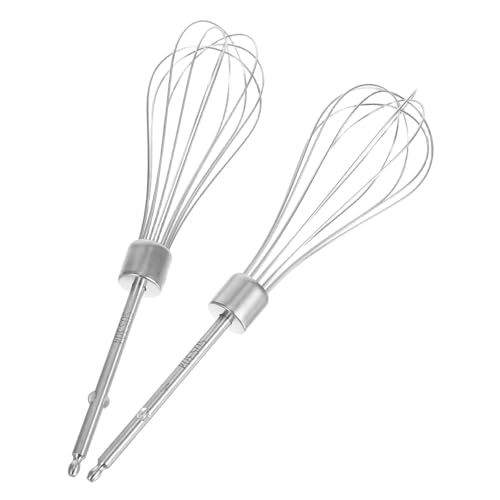Ciieeo 2pcs Hand Mixer Beaters: Replacement Parts for Kitchen Hand Mixer for Whisking Eggs Cream and Dough Home Baking Cooking Use