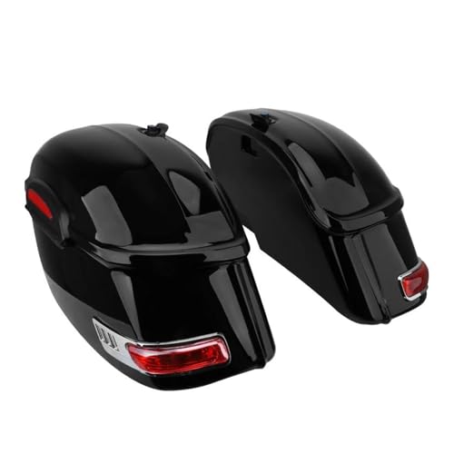 SPVPUPRMNN Motorrad Seitenkoffer Seitenbox Heckgepäck Gepäcktasche Universalzubehör Satteltaschen