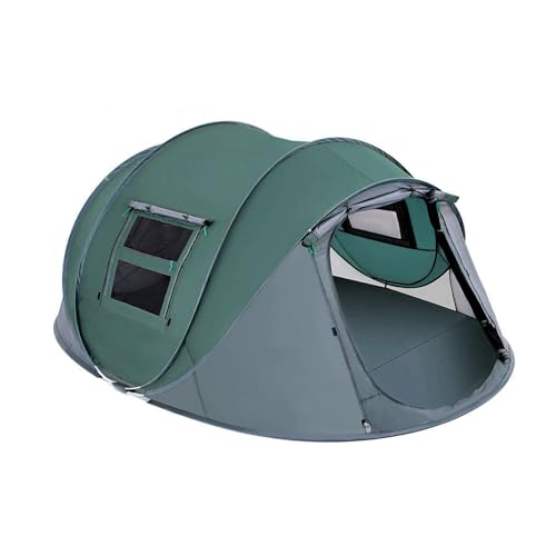 Tente de camping 8 places en polyester imperméable et ventilé