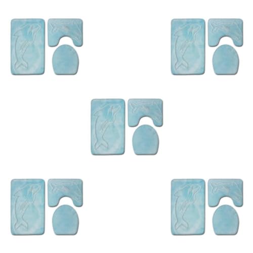 Tapis de bain antidérapant en chenille de polyester durable - 2