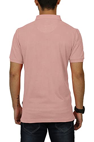 Image of Celsius Men's Half Sleeve Classic Solid Pique Polo with Pocket
