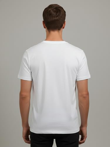 Image of Dollar Club Men's Cotton Round Neck Printed T-Shirt