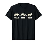 Bear+ Deer= Beer T-shirt