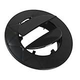 Pop-Up Drainage Emitter for NDS 3-Inch and 4-Inch Sewer and Drain Fittings Works with Drainage Systems Including Catch Basins and Channel Drains，Black