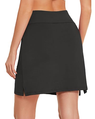 COOrun Women's Skorts Athletic Skirts with Pockets Knee Length Built-in Shorts Casual Skirt for Golf Tennis Workout (XS-3XL)2